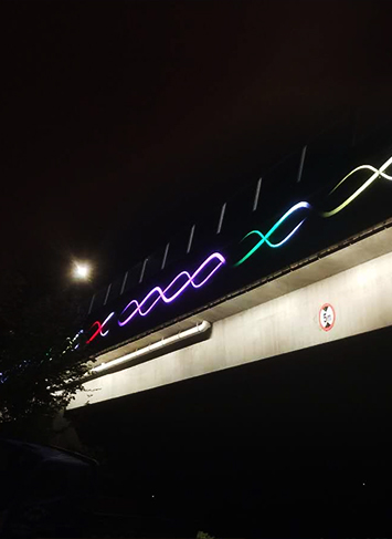 โครงการ Lin'an Changxi Line Qijiaqiao Interchange Lighting